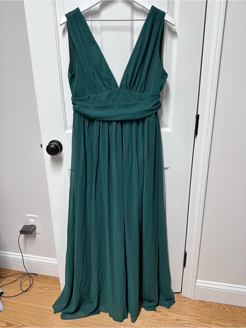 Emerald Chiffon Maxi